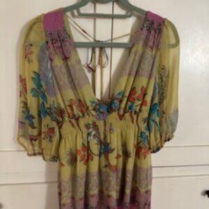 Gorgeous sheer silk blouse